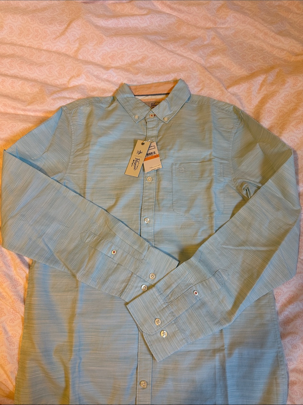 Penguin men’s button up NWT